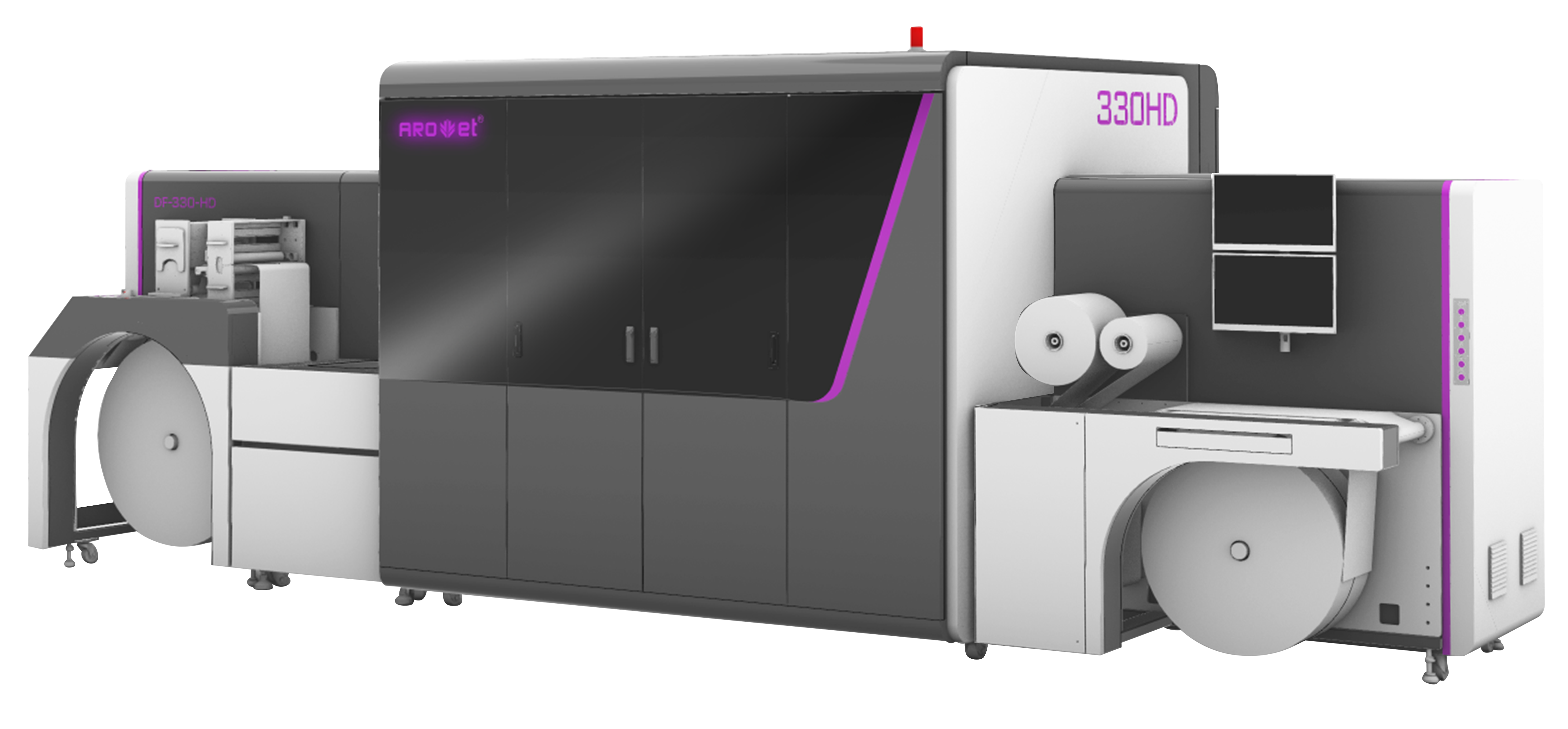 先进的喷印平台起落系统